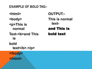 Html ppt | PPTX