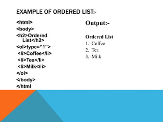 Html ppt | PPTX