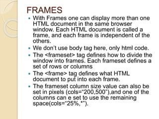 Html presentation | PPT