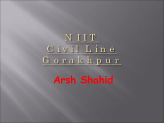Arsh Shahid
 