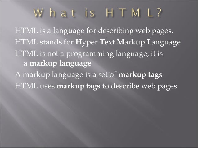 Html project