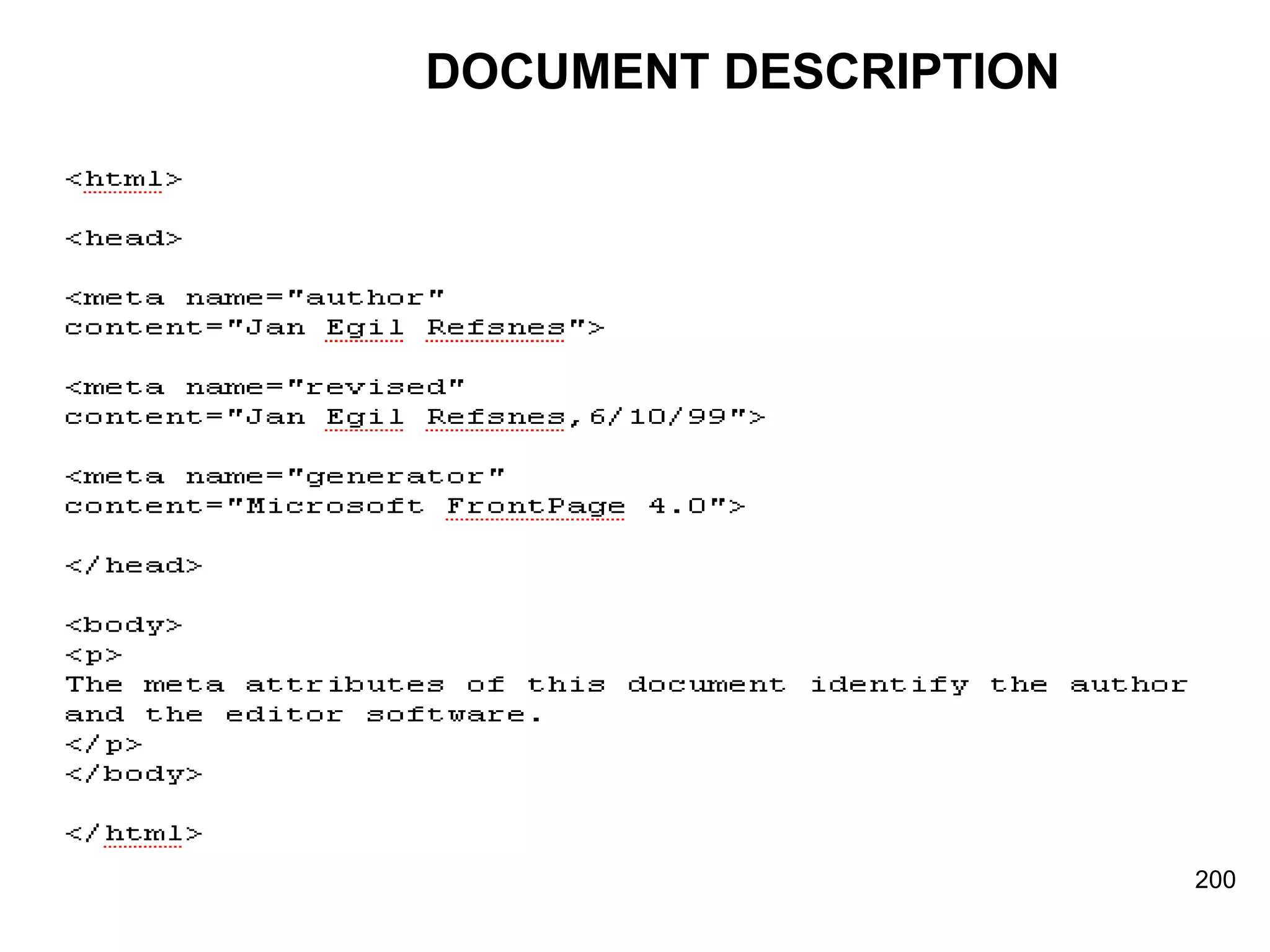 DOCUMENT DESCRIPTION 