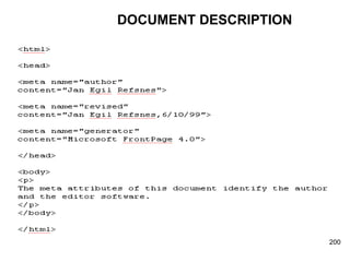 DOCUMENT DESCRIPTION 
