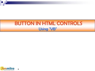 Html Server Button Control VB | PPT