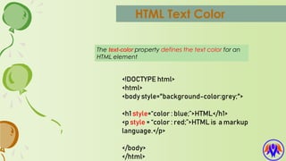 Html styles | PDF