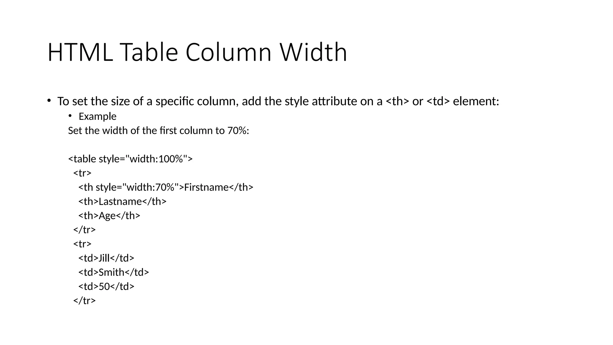 HTML Styles - Cascading Style Sheets Cascading Style Sheets | PPTX