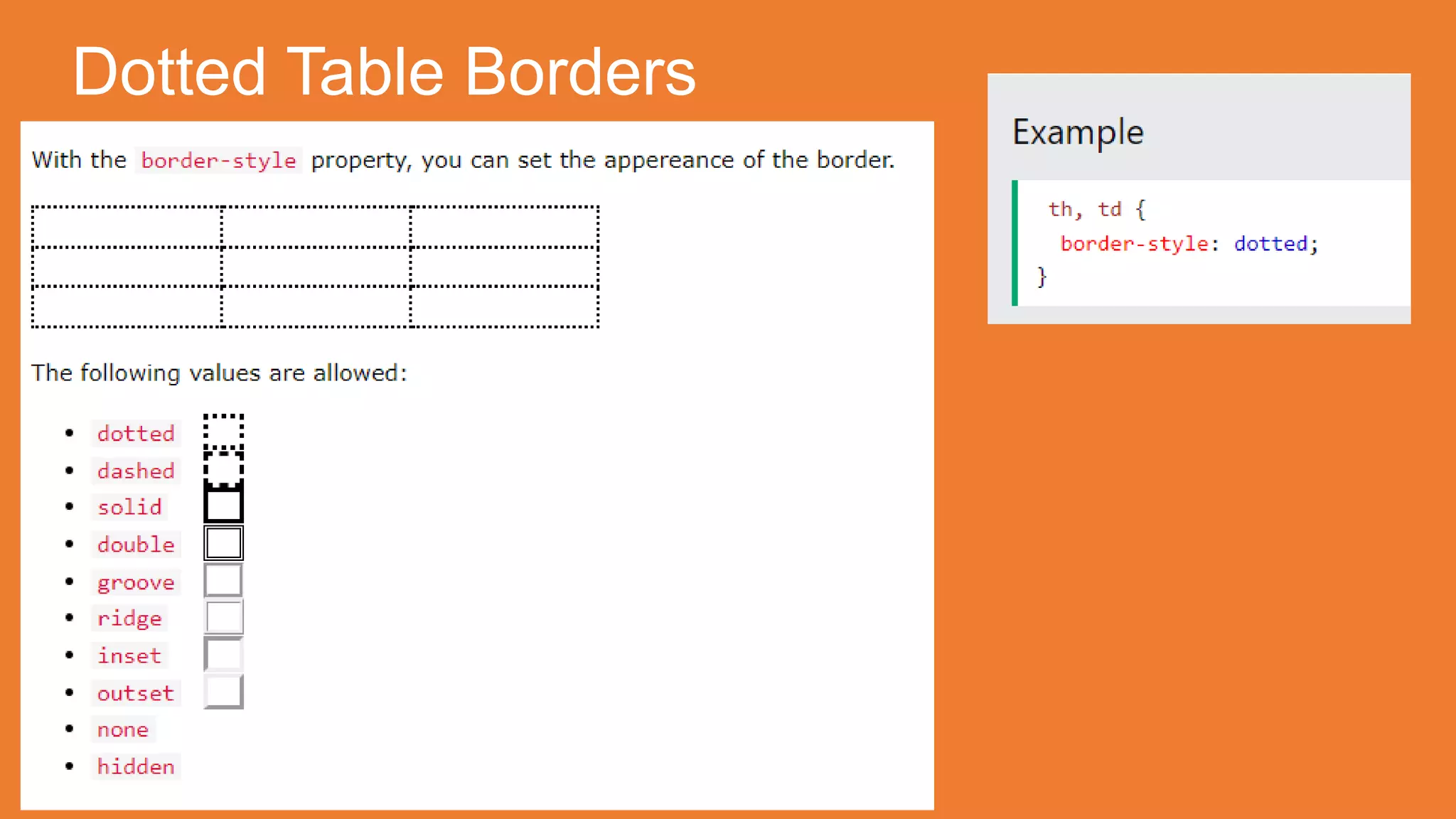 HTML Table borders.pptx