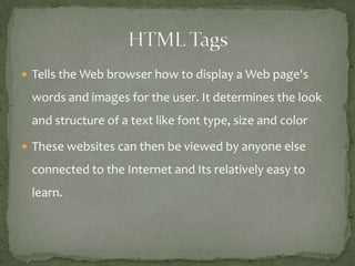 Html tag | PPTX