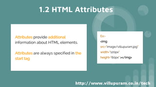 Html training slide | PPT