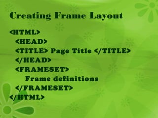 Html tutorial 5 | PPT
