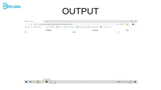 OUTPUT
 