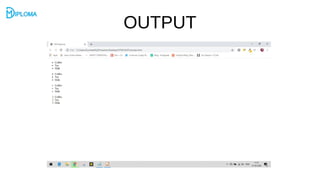 OUTPUT
 