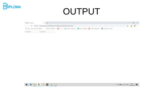 OUTPUT
 