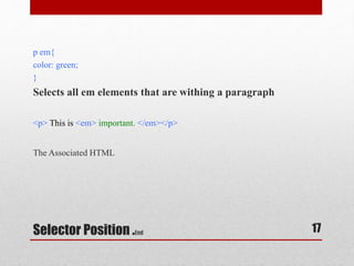 Html,CSS & UI/UX design | PPTX