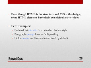 Html,CSS & UI/UX design | PPTX