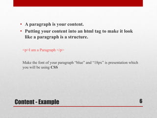 Html,CSS & UI/UX design | PPTX