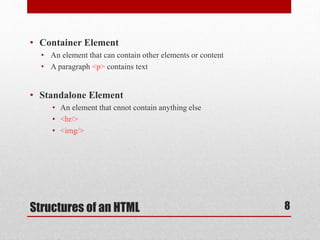 Html,CSS & UI/UX design | PPTX
