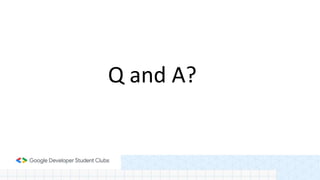 Q and A?
 