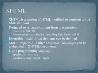 Epsilon Xhtml Html xhtml css | PPT