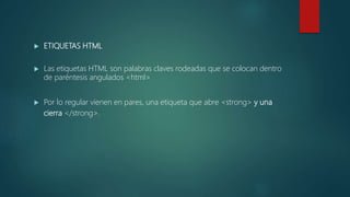 Html Parentesis Code Html y css | PPTX
