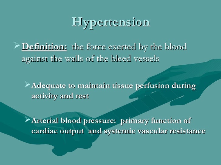Hypertension