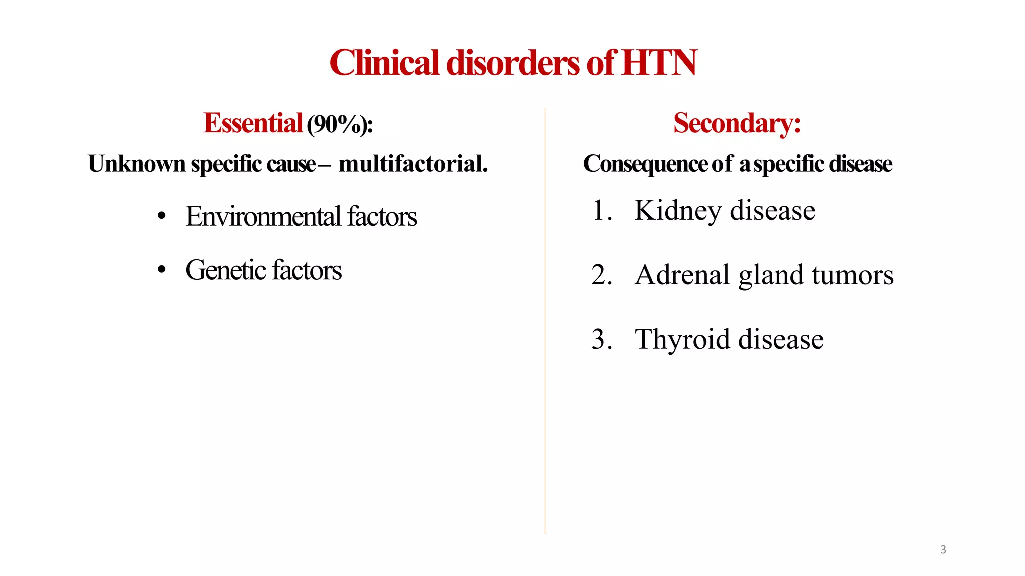 JNC 8 guideline to Management of Hypertension | PPTX