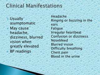 Hypertension | PPTX