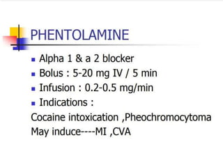 hypertension emergencies