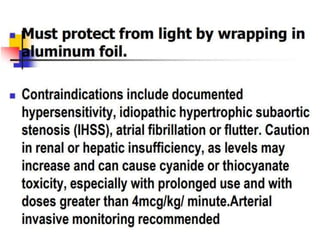 hypertension emergencies