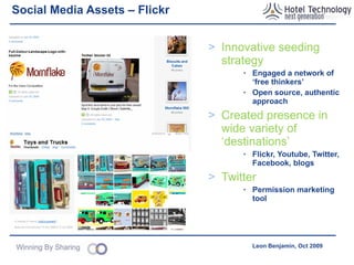 Mornflake Video Competition Make a video about your values £15k first prize 10 week campaign Uvizz Innovative use of video technology Groups, reward structure 52  uVizz video submissions 11,000 unique views 20,000 total views 30-90sec clips 5 TV quality commercials Value = £250k Legal Reasonably straight forward 
