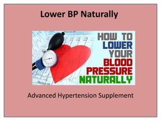 Lower BP Naturally
Advanced Hypertension Supplement
 