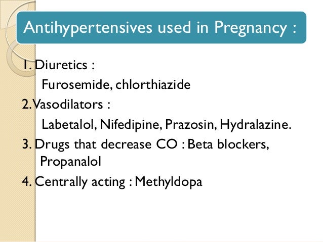 Lasix and pregnancy