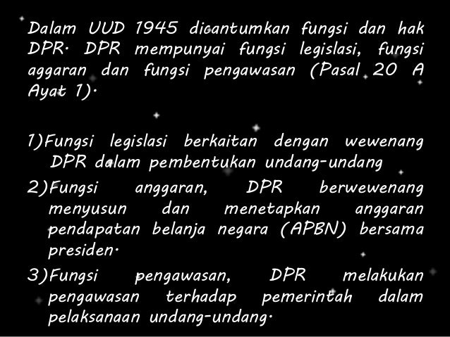 Lembaga-lembaga menurut UUD 1945 Lembaga-lembaga menurut UUD 1945