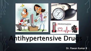 Antihypertensive Drugs
Dr. Pawan Kumar B
 