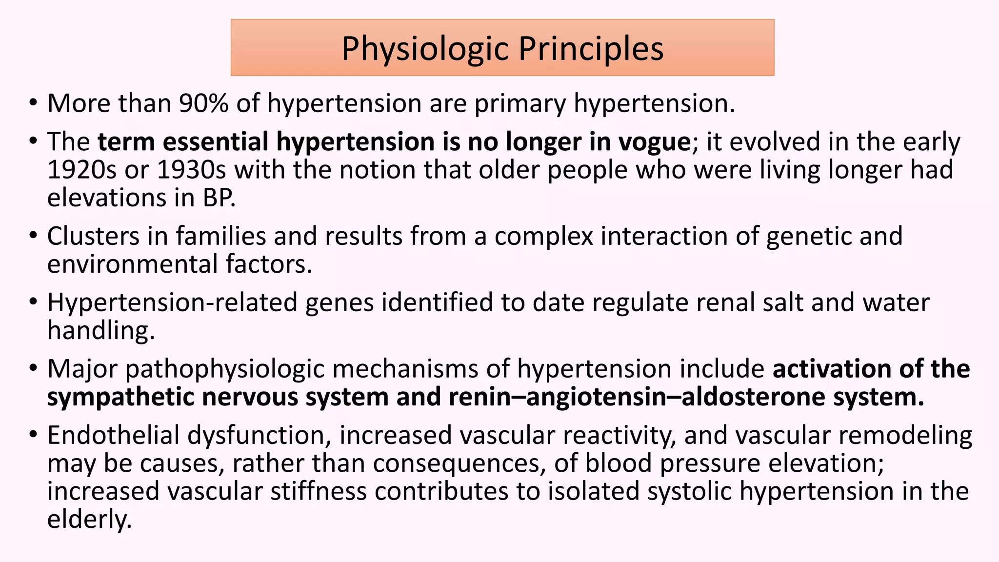 Hypertension 2020 Updated Guidelines | PPTX