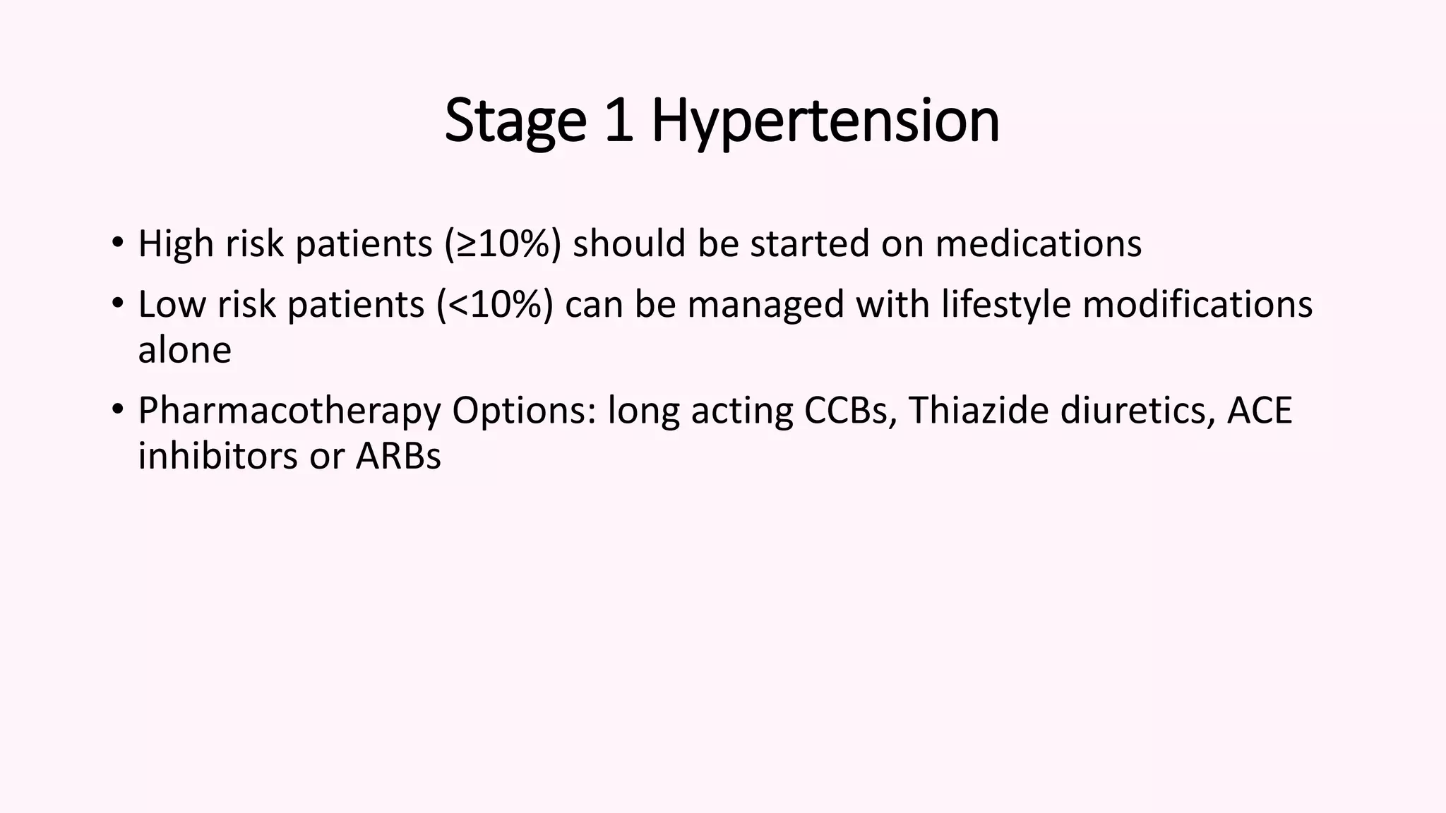 Hypertension 2020 Updated Guidelines | PPTX