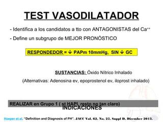 Hipertensión Pulmonar | PPT