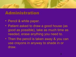 Htp Example Drawing Htp outline | PPT