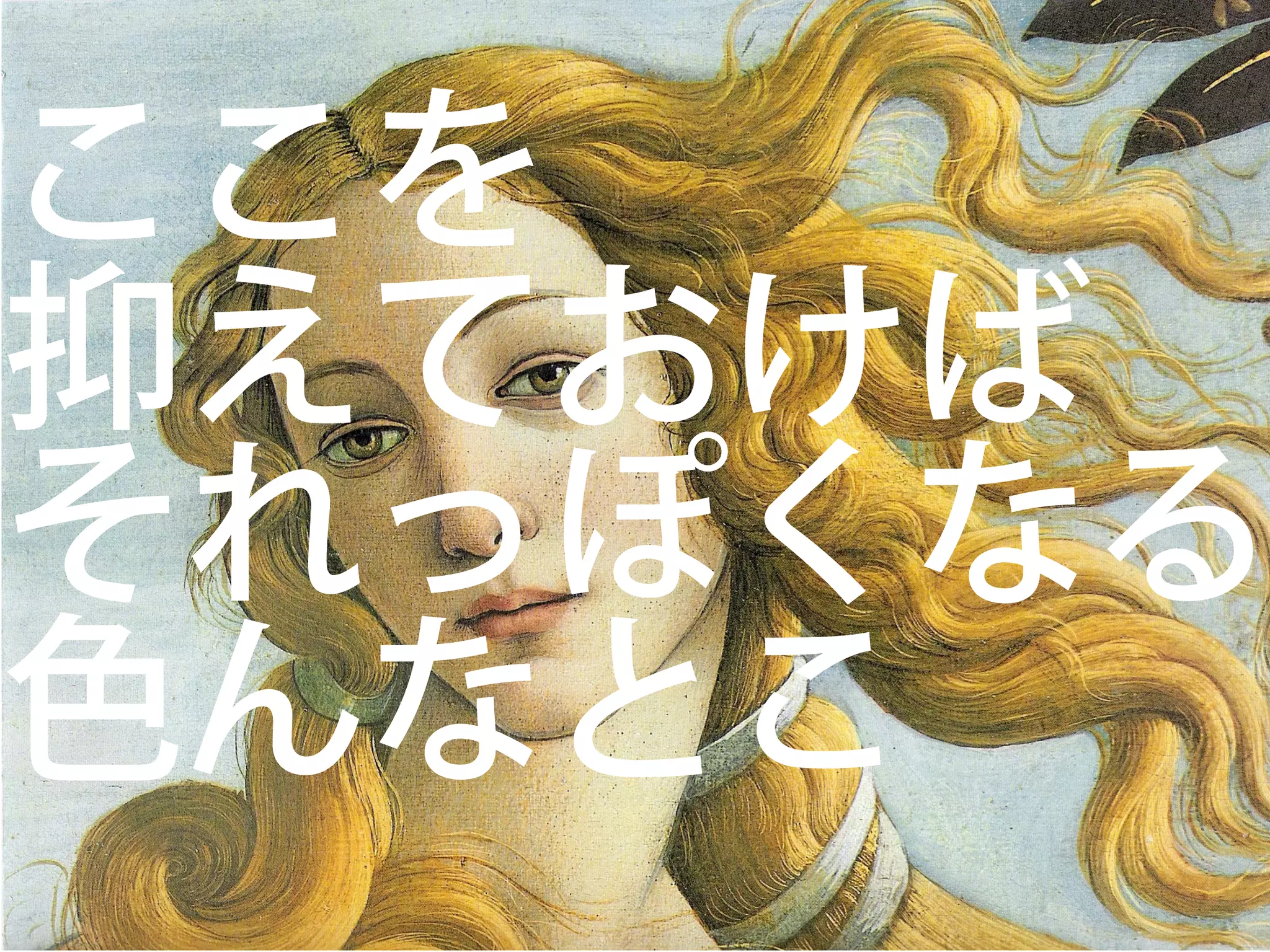 ここを
抑えておけば
それっぽくなる
色んなとこ
 