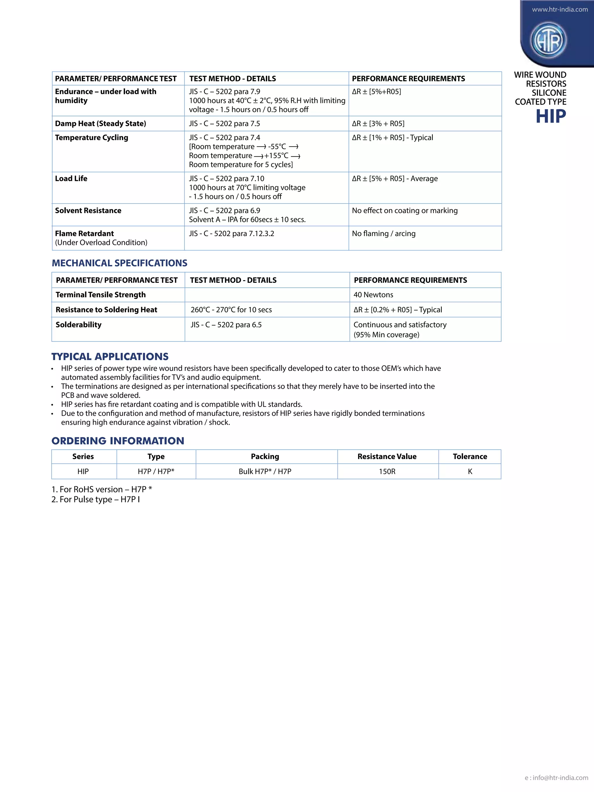 High Power Tubular Wire-Wound Resistor – 1 Piece, 5% Tolerance, Coated Corrugated Design 3 thumbnail image