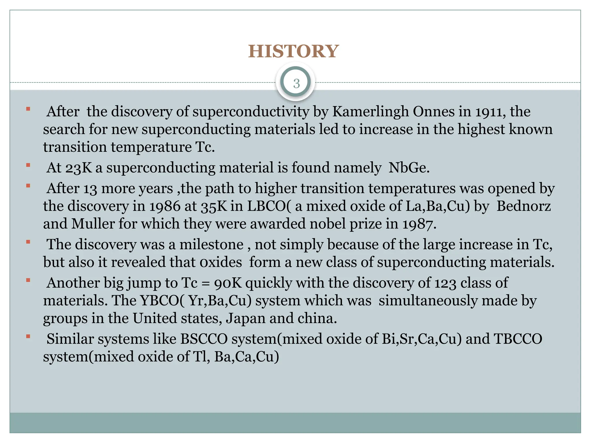 heigh temperature superconductivity seminar | PPTX