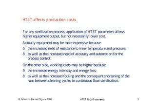 Heat Treatment of Foods | PDF