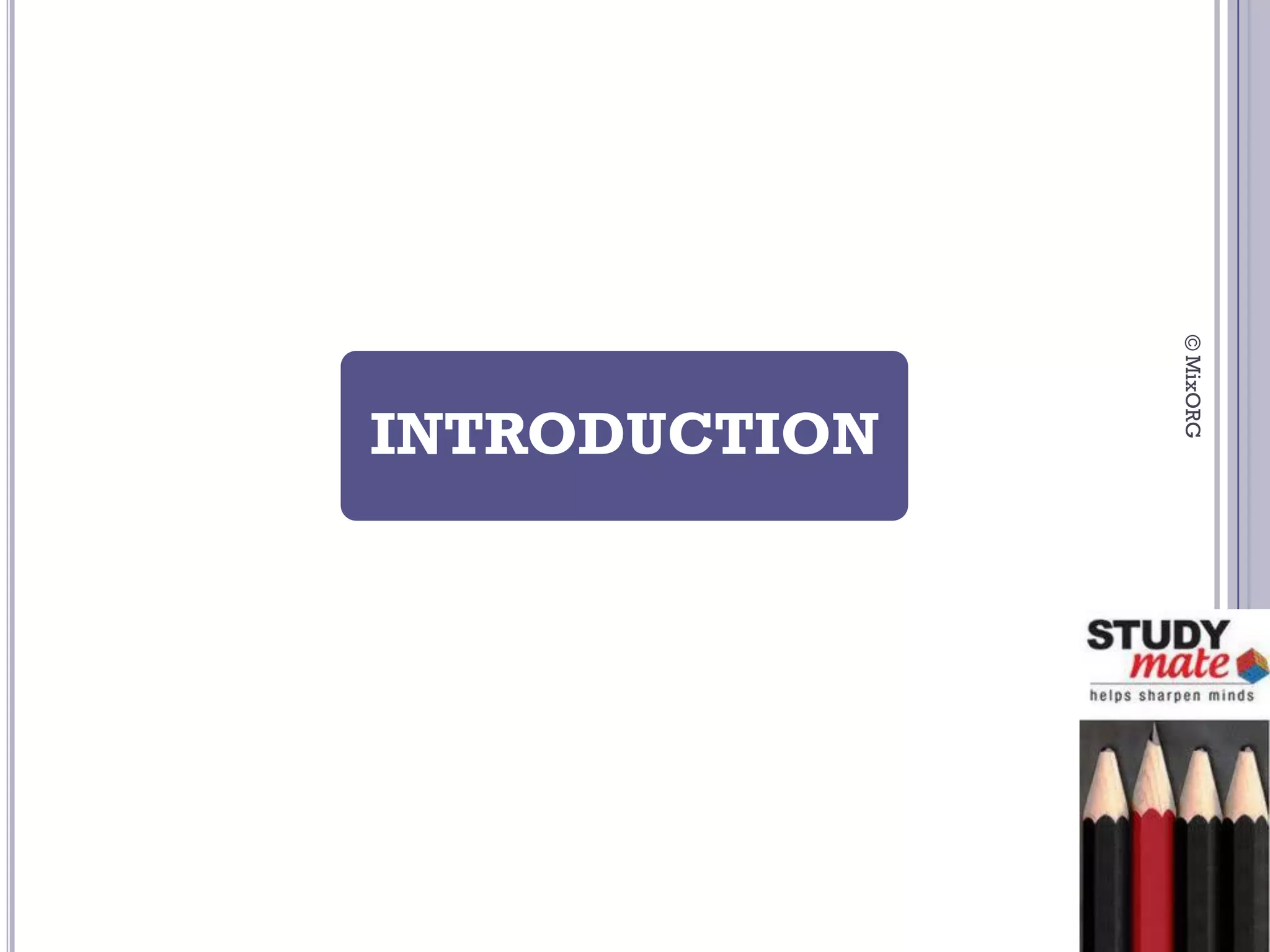 © MixORG
INTRODUCTION
 