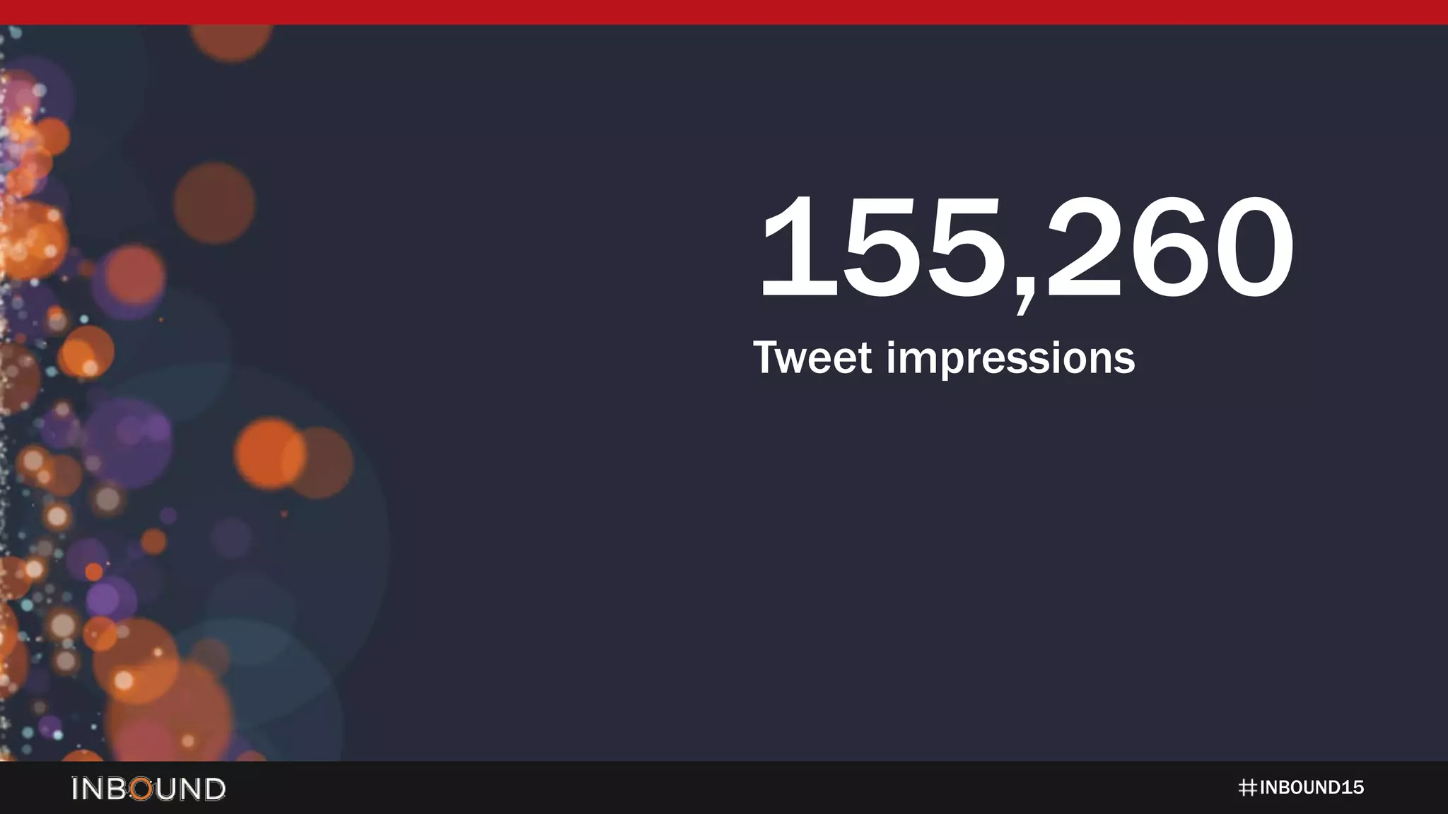 INBOUND15
155,260
Tweet impressions
 