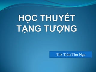 ThS Trần Thu Nga
 