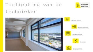 Toelichting van de
technieken
 