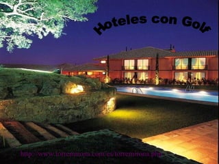 Hoteles con Golf http://www.torremirona.com/es/torremirona.php 