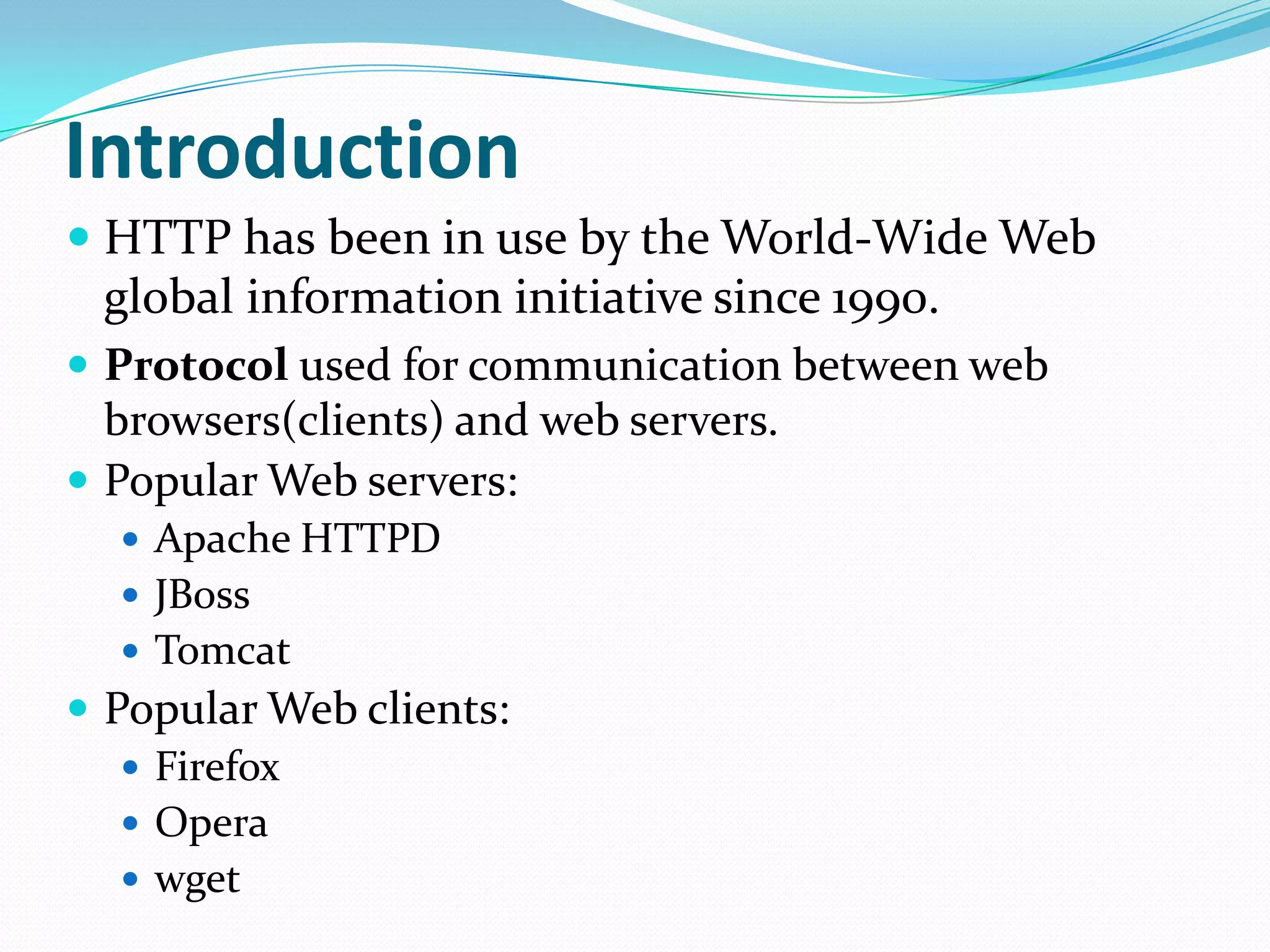 Hypertext Transfer Protocol | PPT