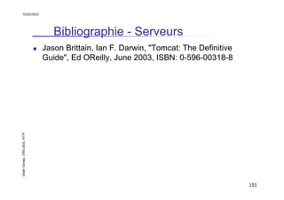 01/01/2010

Bibliographie - Serveurs

Didier Donsez, 1995-2010, HTTP

Jason Brittain, Ian F. Darwin, "Tomcat: The Definiti...