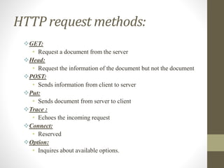 Http Introduction | PPTX